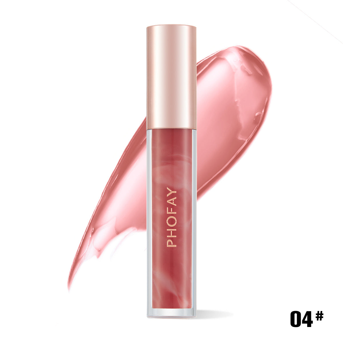 PHOFAY Rose Blooming Hydrating Lip Gloss | Koalakits36