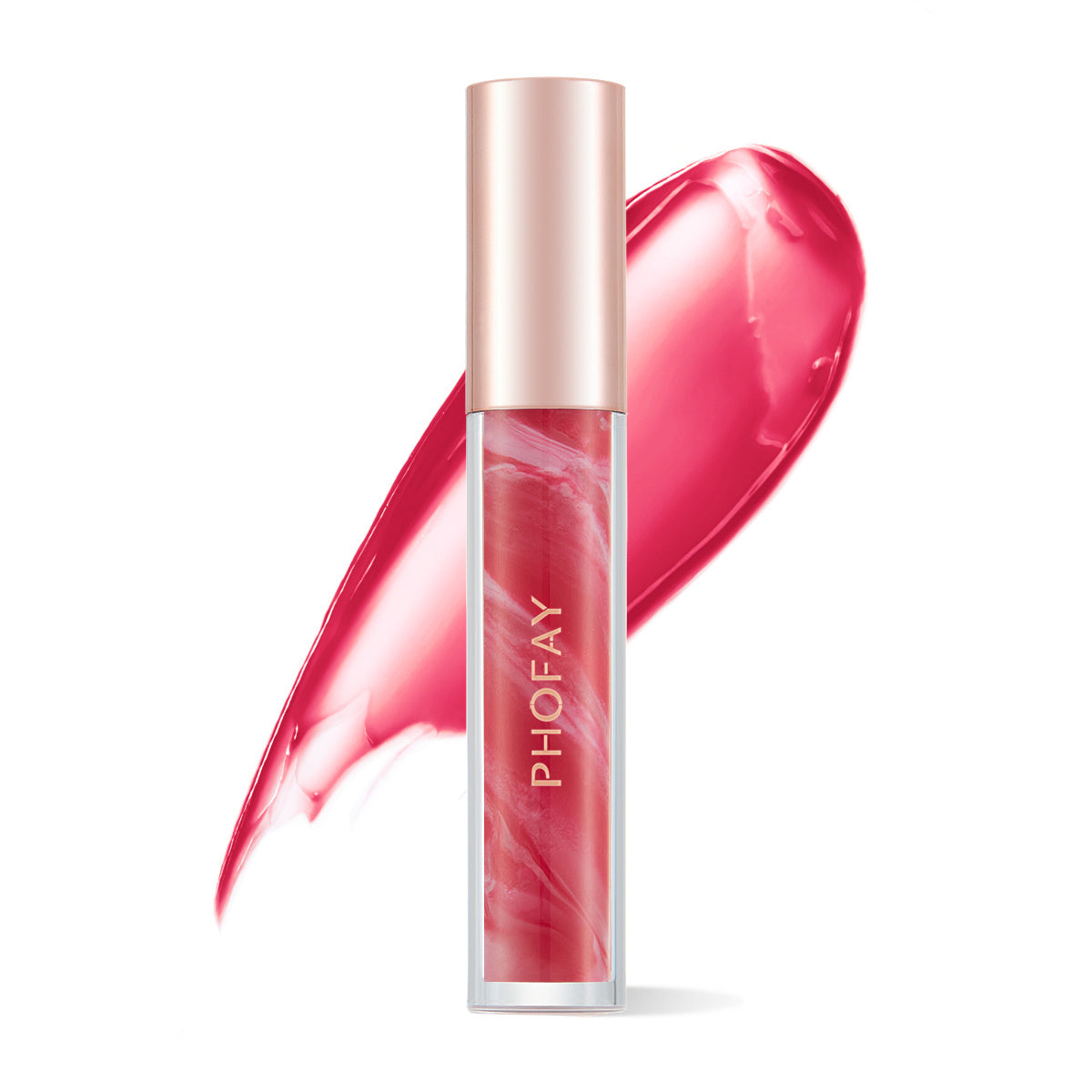 PHOFAY Rose Blooming Hydrating Lip Gloss | Koalakits36