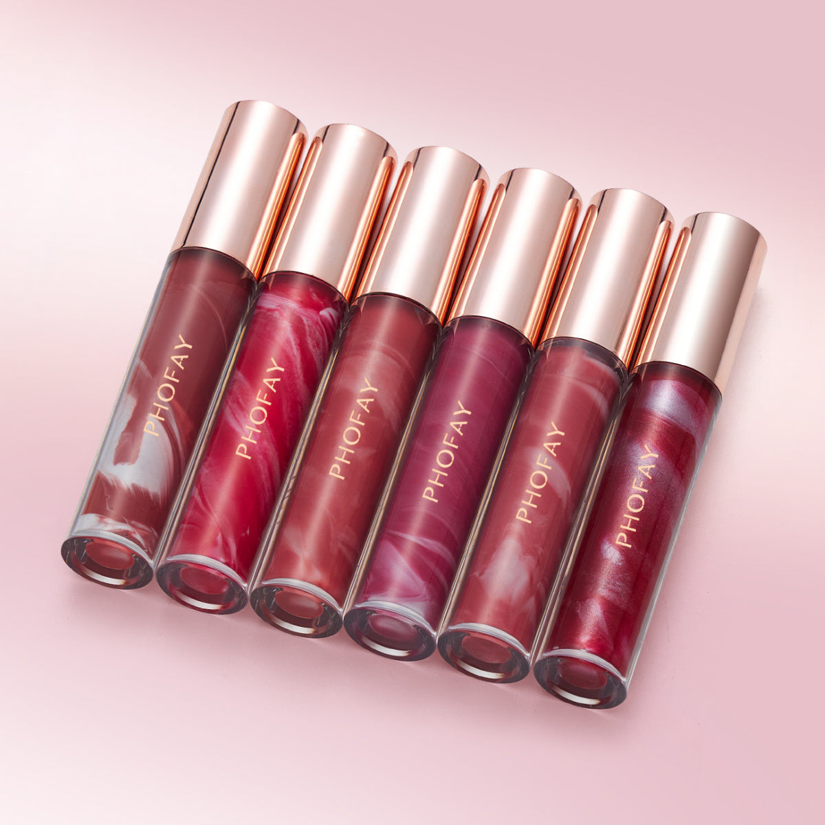 PHOFAY Rose Blooming Hydrating Lip Gloss | Koalakits36