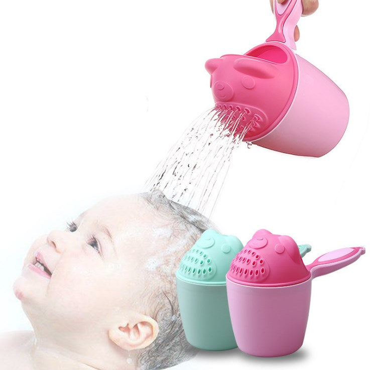 Baby Shampoo Rinse Cup – Gentle, Easy-Pour Bath Cup for Kids