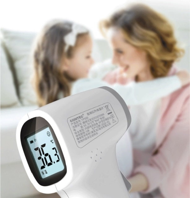 Non-contact measuring electronic thermometer