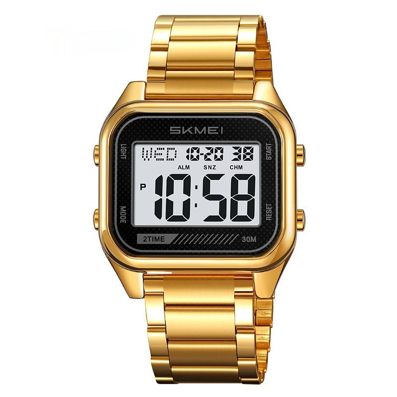 Luminous Men's Waterproof Sports Watch - Elevate Your Outdoor Experience