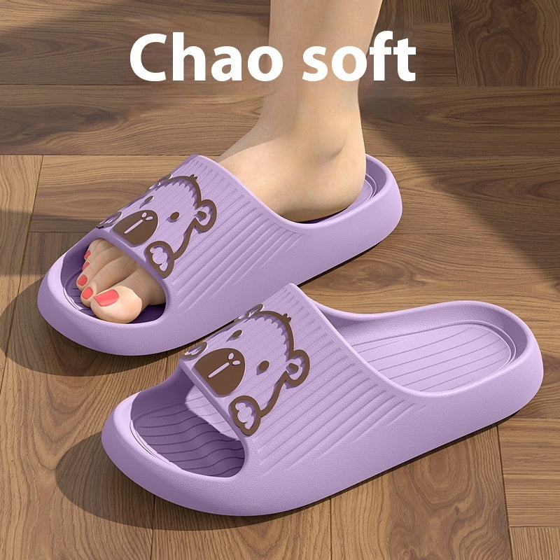 Cartoon Dog Slippers - Women's House Shoes | Koalakits36