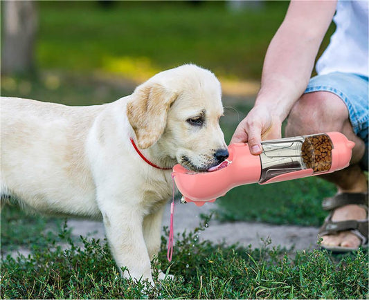 Portable Pet Outdoor Travel 3 In 1 Dog Water Bottle | Koalakits36