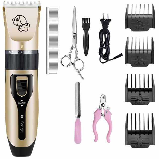 Professional Dog Hair Clipper – Electric Pet Hair Trimmer & Shaver for Easy Grooming at Home