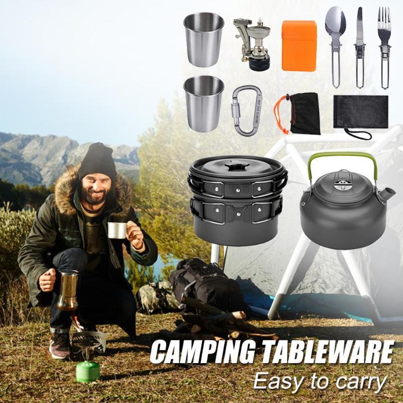 Camping Cookware Kit - Outdoor Cooking Gear | Koalakits36