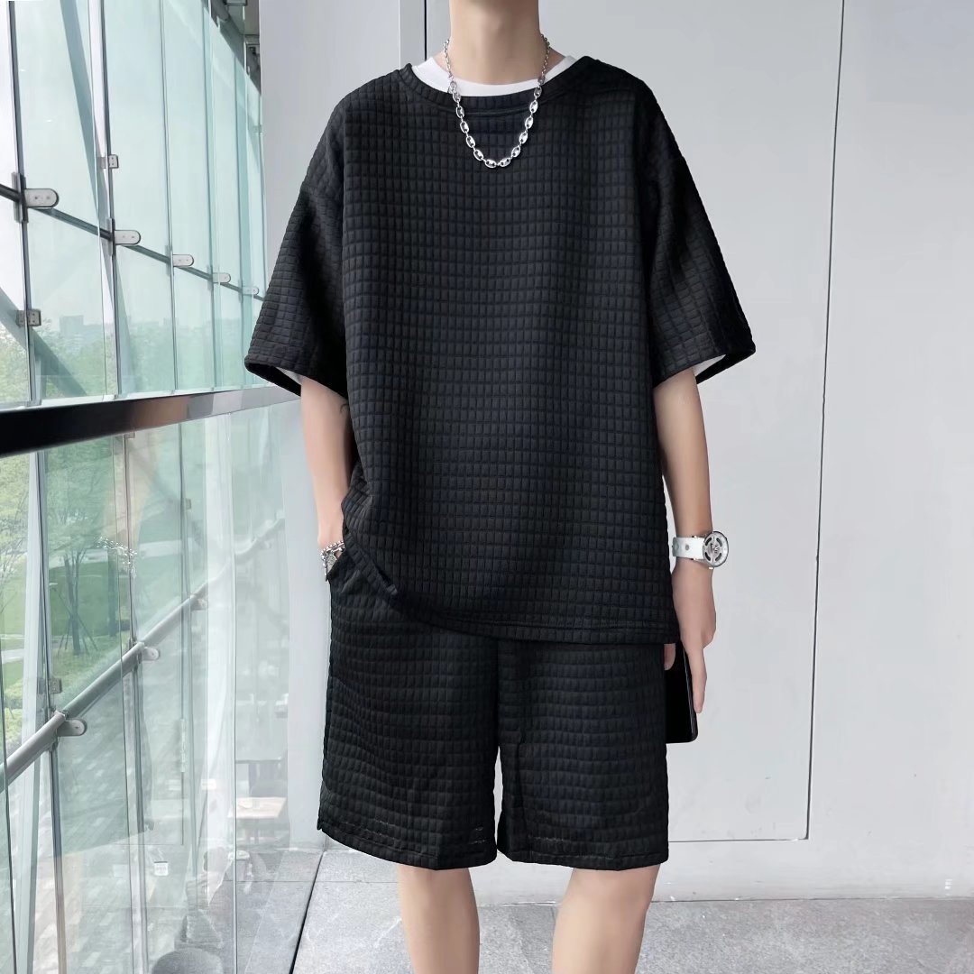 Men's Casual Two-Piece Set | Trendy Summer Outfit