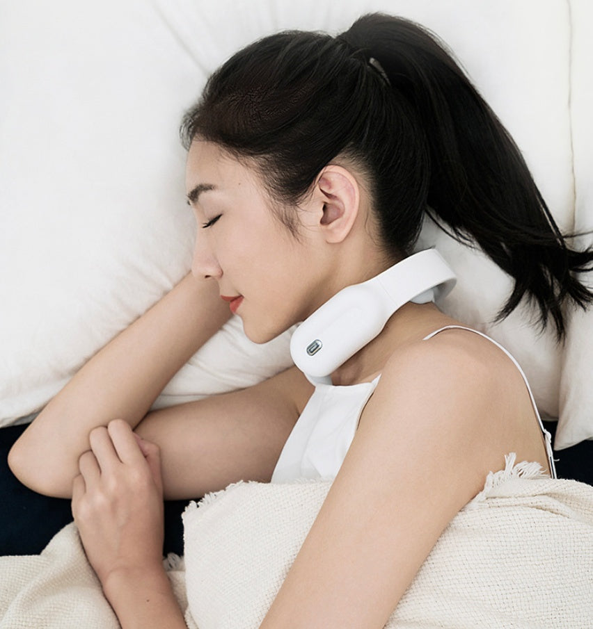 Cervical & Shoulder Massager with Intelligent Remote Control – Ergonomic Neck Massage Device for Home & Office Relaxation