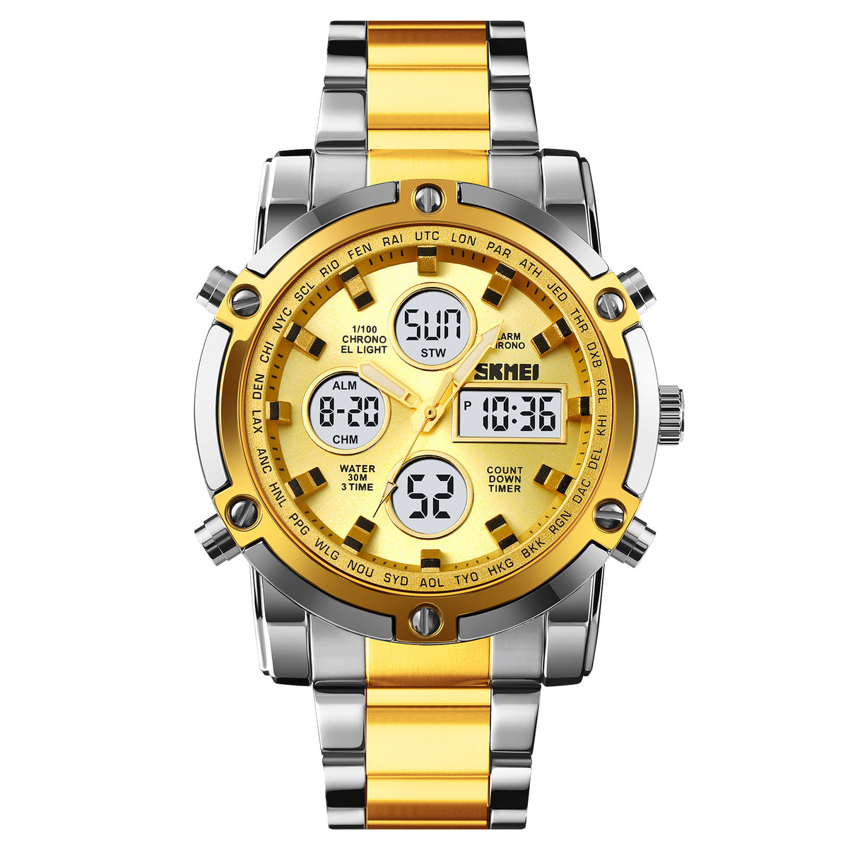 Stylish Steel-band Men's Watch