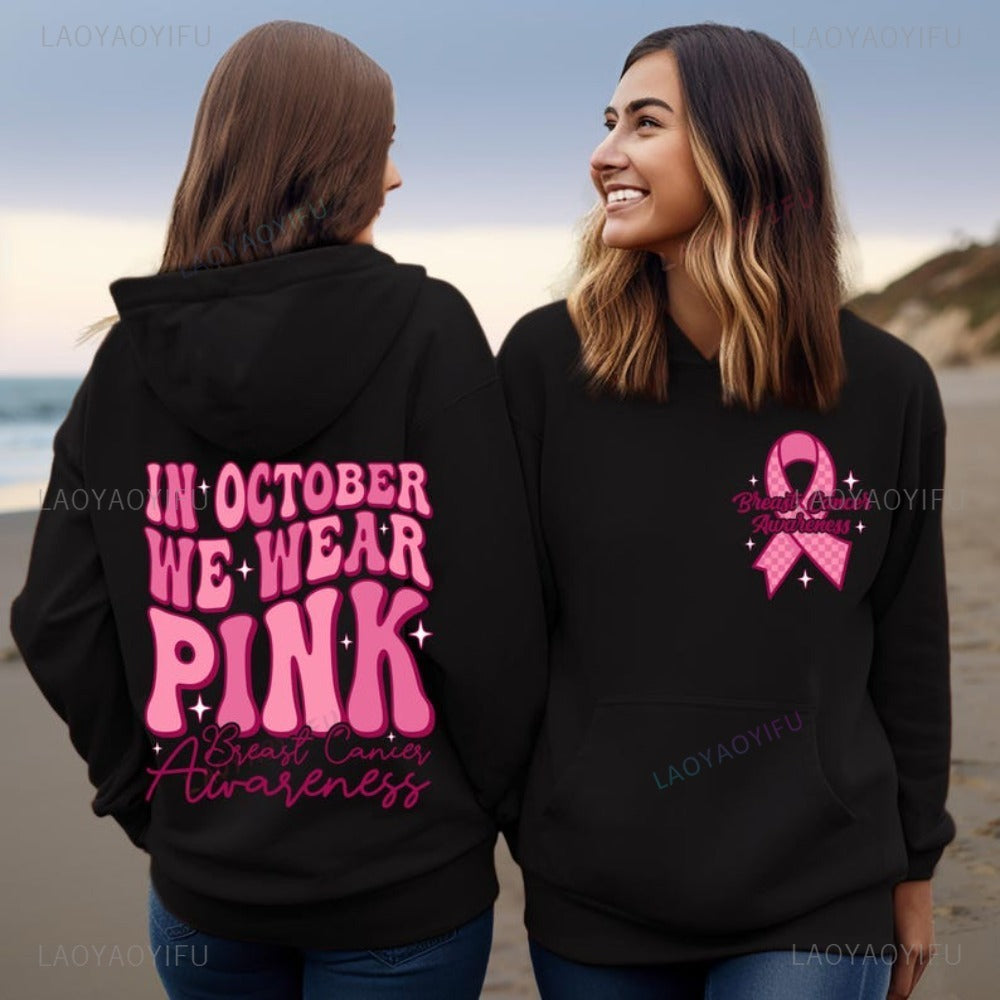 In October We Wear Breast Cancer Awareness Sweatshirt Koalakits36