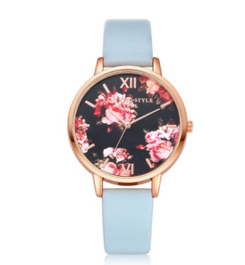 High Quality Fashion Leather Strap Rose Gold Women Watch Casual Love Heart Quartz Wrist Watch | Koalakits36