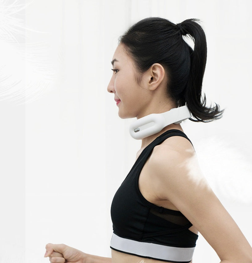 Cervical & Shoulder Massager with Intelligent Remote Control – Ergonomic Neck Massage Device for Home & Office Relaxation