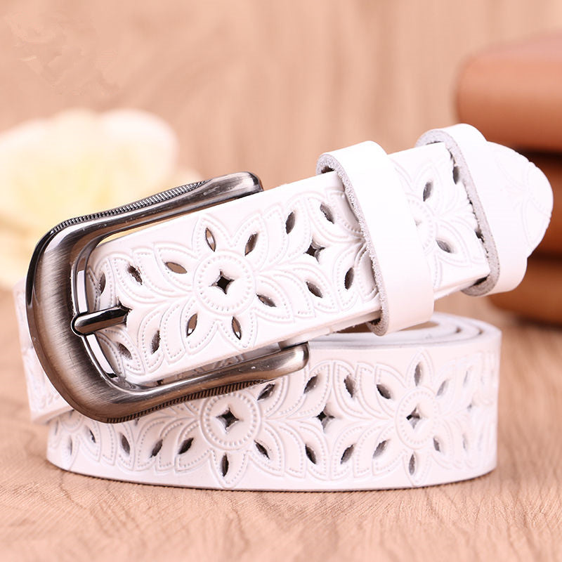 Vintage Leather Belt Women | Koalakits36 Fashion