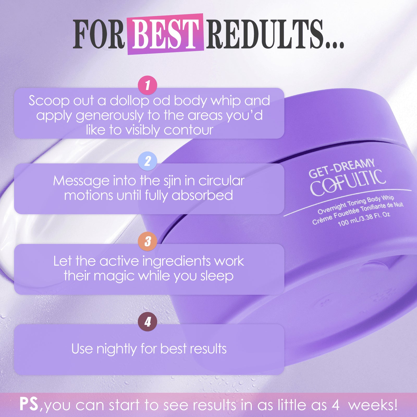 Cofultic Night Sleep Tightening Cream Flat Wrinkles | Koalakits36