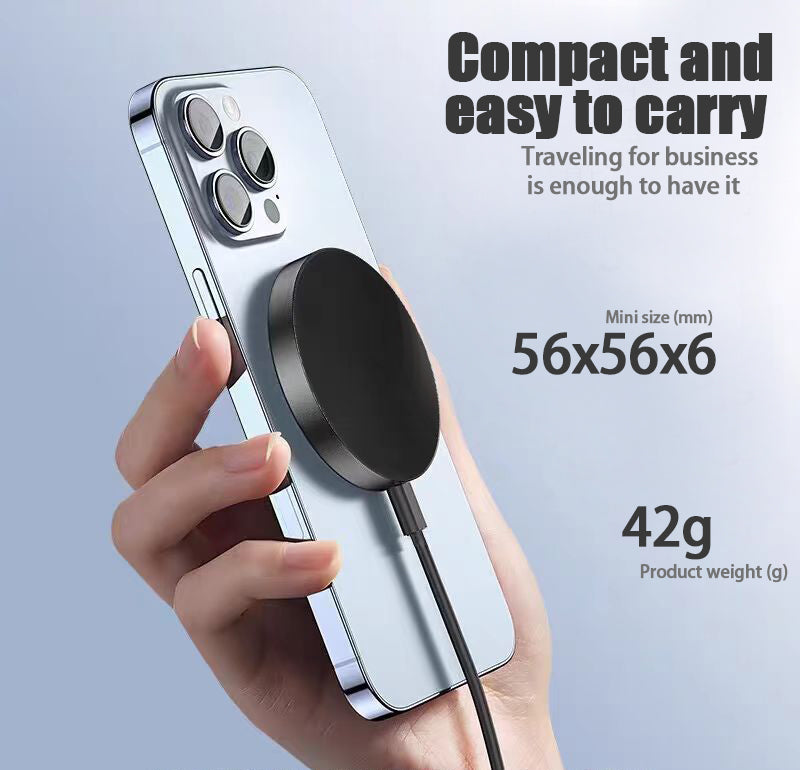 IPhone 17 Pro Pro Max Wireless Charger 15W Magnetic Wireless Fast Charging, Compatible With IPhone