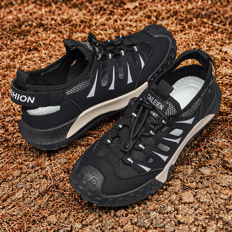 Men's Casual Summer Sandals - Breathable Mesh Clogs for Ultimate Comfort
