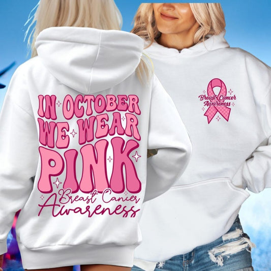 In October We Wear Breast Cancer Awareness Sweatshirt Koalakits36