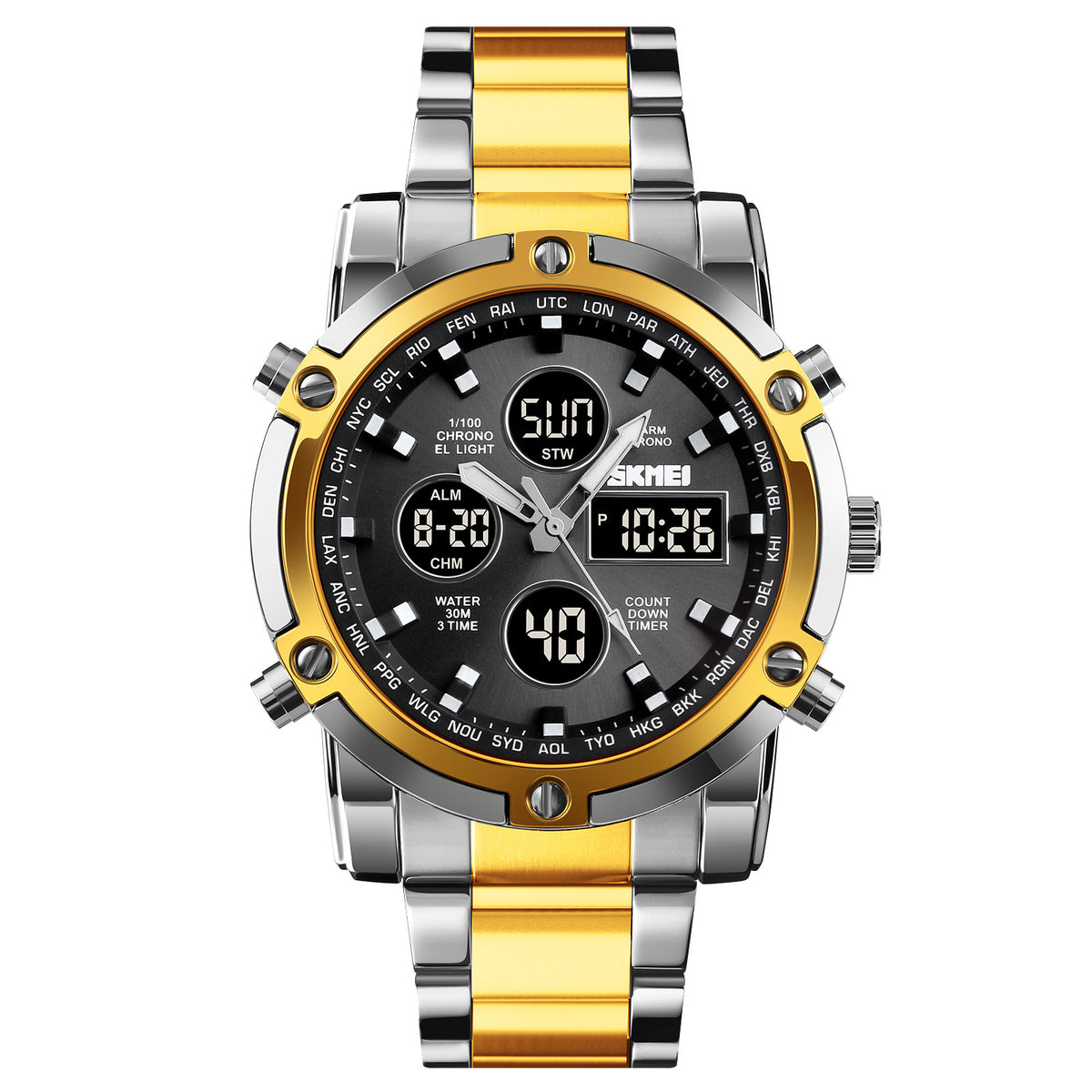 Stylish Steel-band Men's Watch