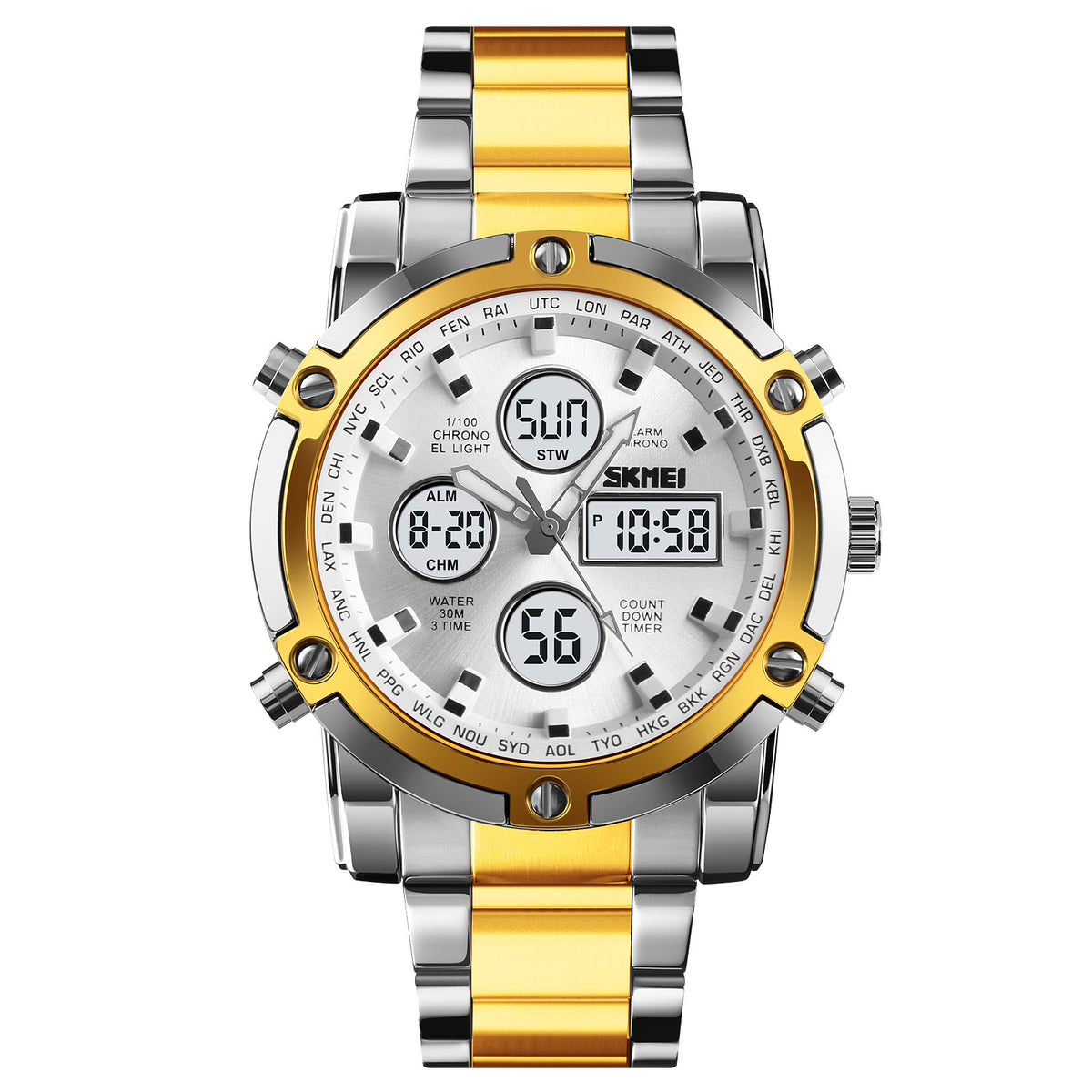 Stylish Steel-band Men's Watch