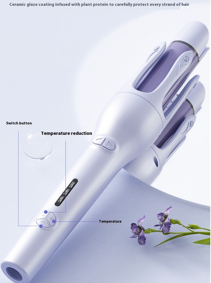 Automatic Hair Curler Straightener Negative Ion Electric Ceramic