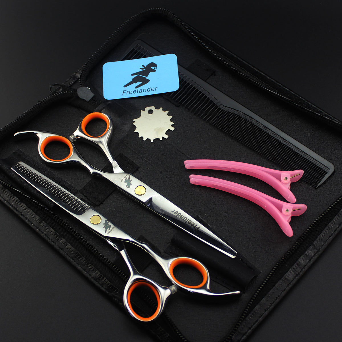 6-Inch Hair Scissors – Polished Stainless Steel for Precise Trims