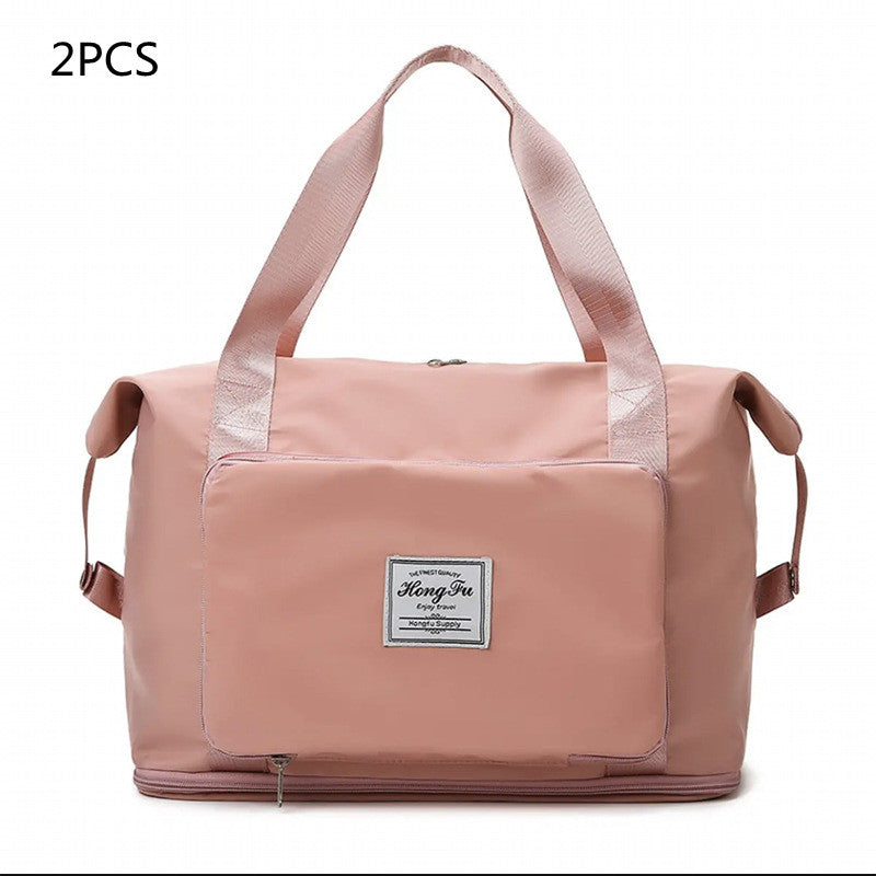 Foldable Large Capacity Women Gym Bags Shoulder Bag for Training Travel Handle Handbag Crossbody Tote Koalakits36