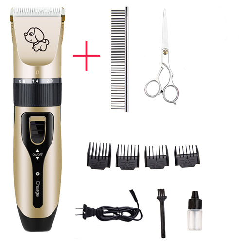 Professional Dog Hair Clipper – Electric Pet Hair Trimmer & Shaver for Easy Grooming at Home