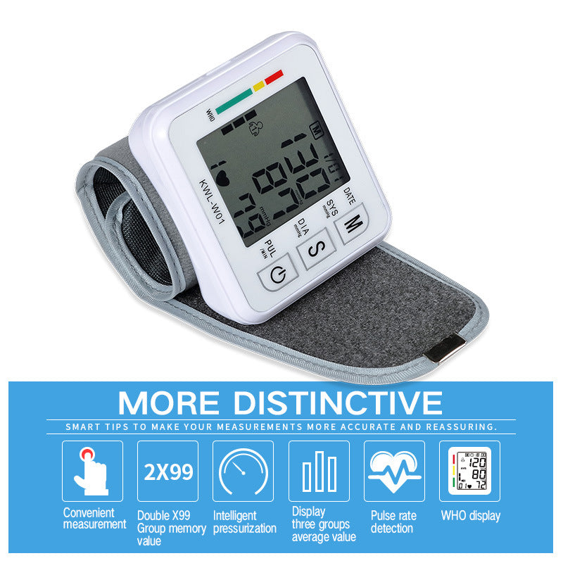 Automatic Wrist Blood Pressure Monitor - Your Affordable Health Companion