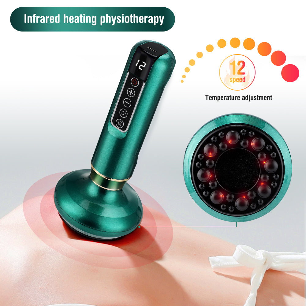 Electric Vacuum Cupping Massager For Body Anti-Cellulite Suction Cup GuaSha | Koalakits36