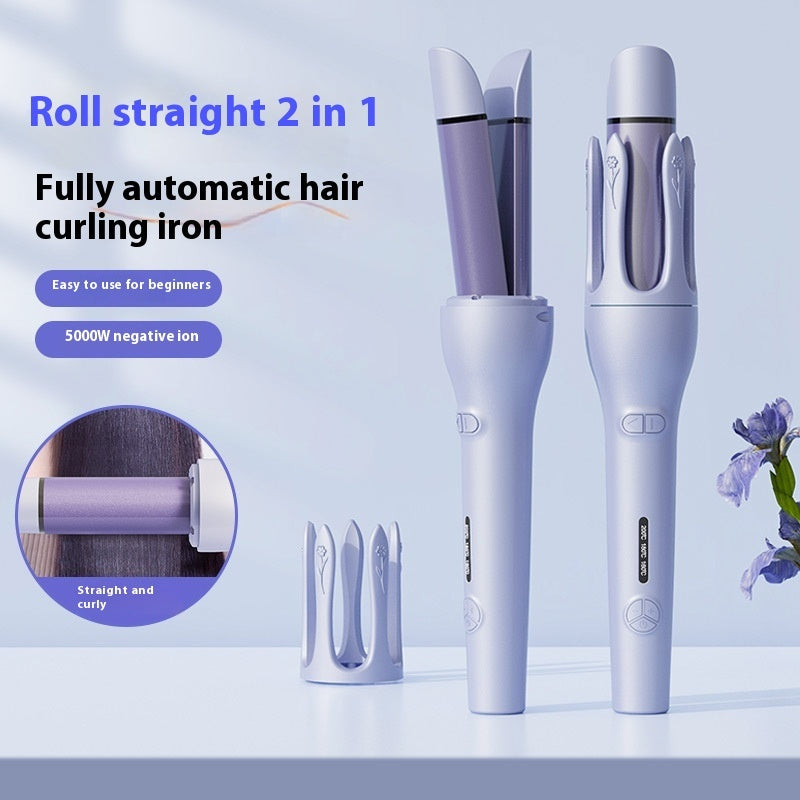 Automatic Hair Curler Straightener Negative Ion Electric Ceramic