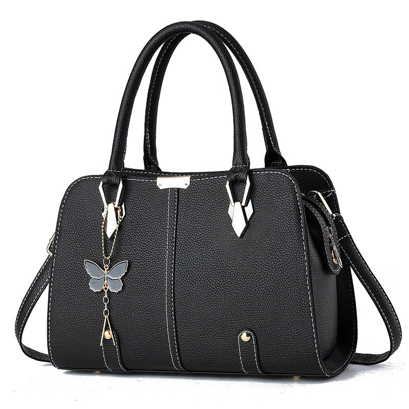 Large Capacity Lychee Pattern Women's Handbag | Koalakits36