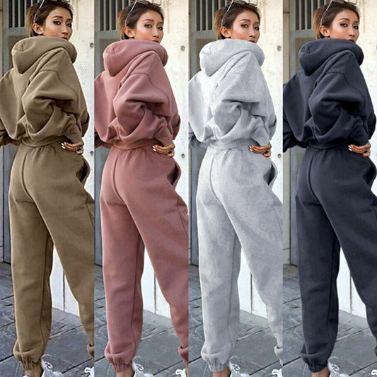 Autumn And Winter Women's New Casual Hoodie Coat Sports