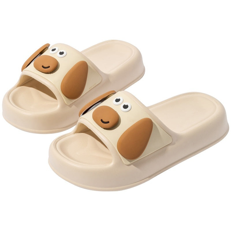 Cartoon Dog Slippers - Women's House Shoes | Koalakits36