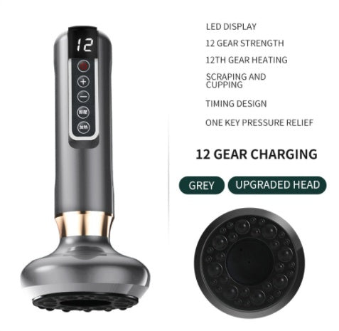 Electric Vacuum Cupping Massager For Body Anti-Cellulite Suction Cup GuaSha | Koalakits36