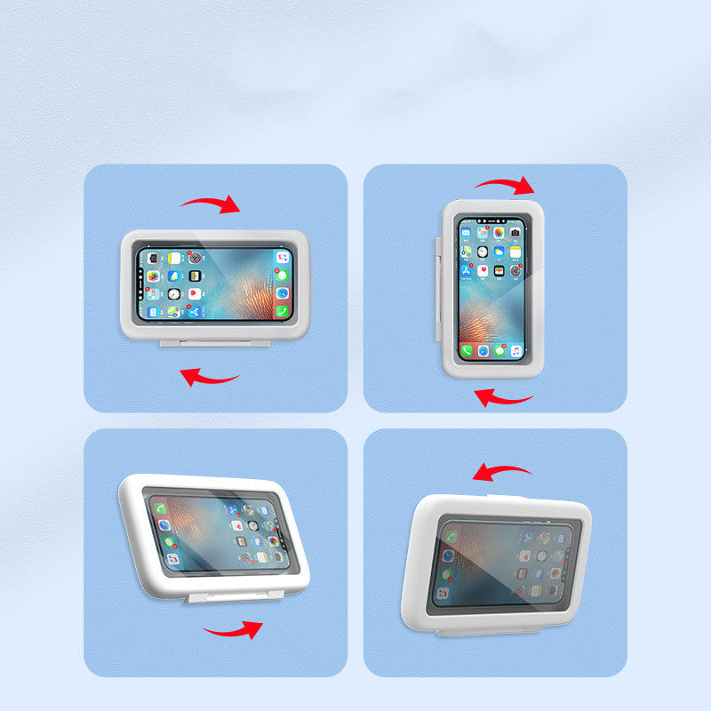 Shower Phone Box Bathroom Waterproof Phone Case Seal Protection Touch Screen Mobile Phone Holder Koalakits36