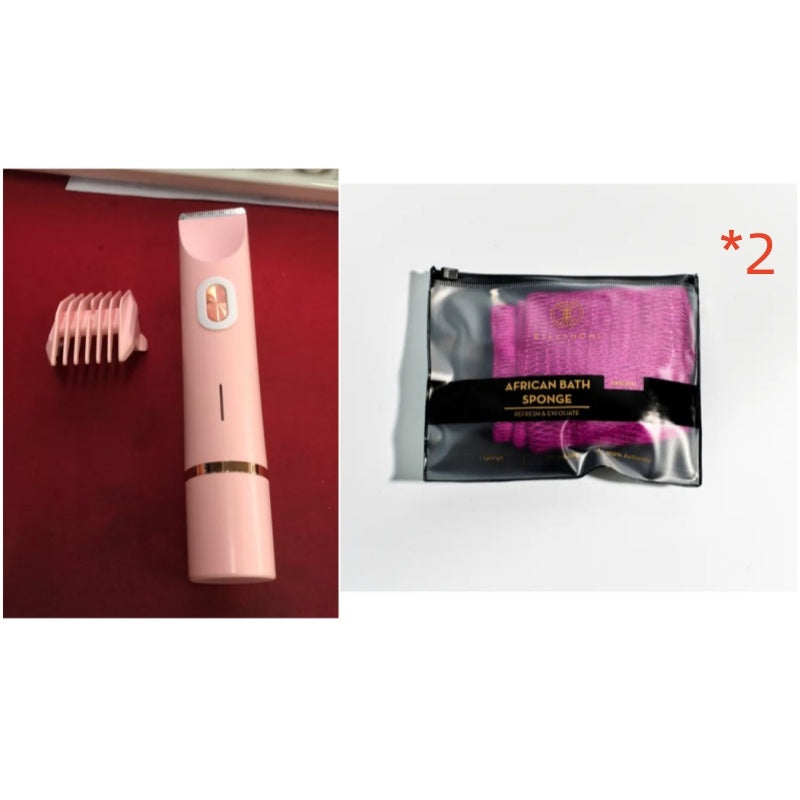 Hair Remover Women's Double Head Shaver Private Pubic Hair Trimmer Electric Razor Wet Dry | Koalakits36