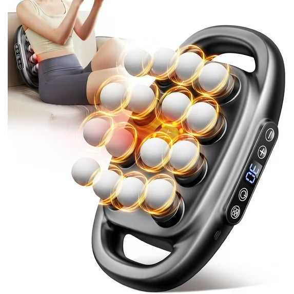 Muscle Relaxation Massager Multi-head Massage Gun Deep Tissue Body Fitness Muscle Electric Relax Massager Koalakits36