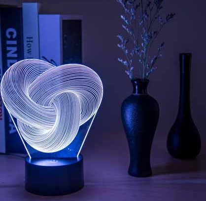 LED 3D Night Ligh | LED Bedroom Lamp | Koalakits36Lamp Decoration Lighting