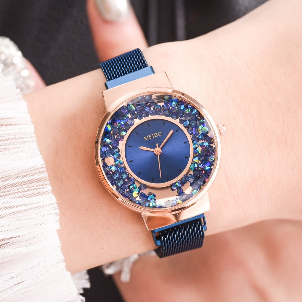 New Magnetic Women Watch with Alloy Strap | Koalakits36