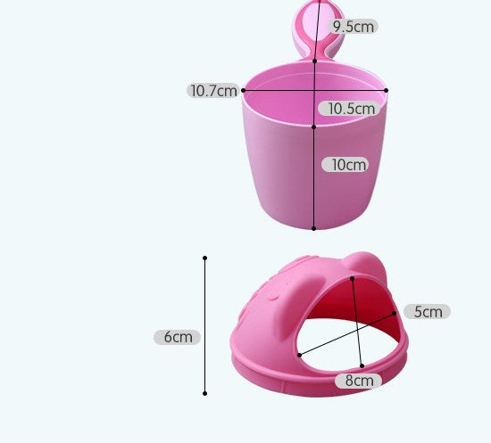 Baby Shampoo Rinse Cup – Gentle, Easy-Pour Bath Cup for Kids