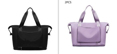 Foldable Large Capacity Women Gym Bags Shoulder Bag for Training Travel Handle Handbag Crossbody Tote Koalakits36