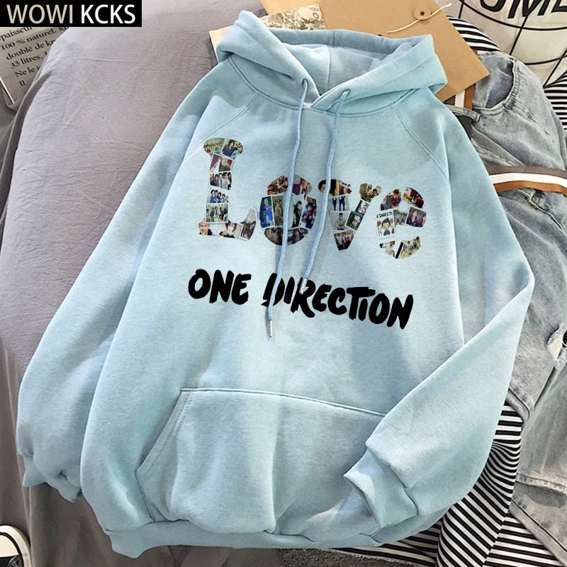 Harajuku Aesthetic Pullover Hooded Sweatshirt Clothing