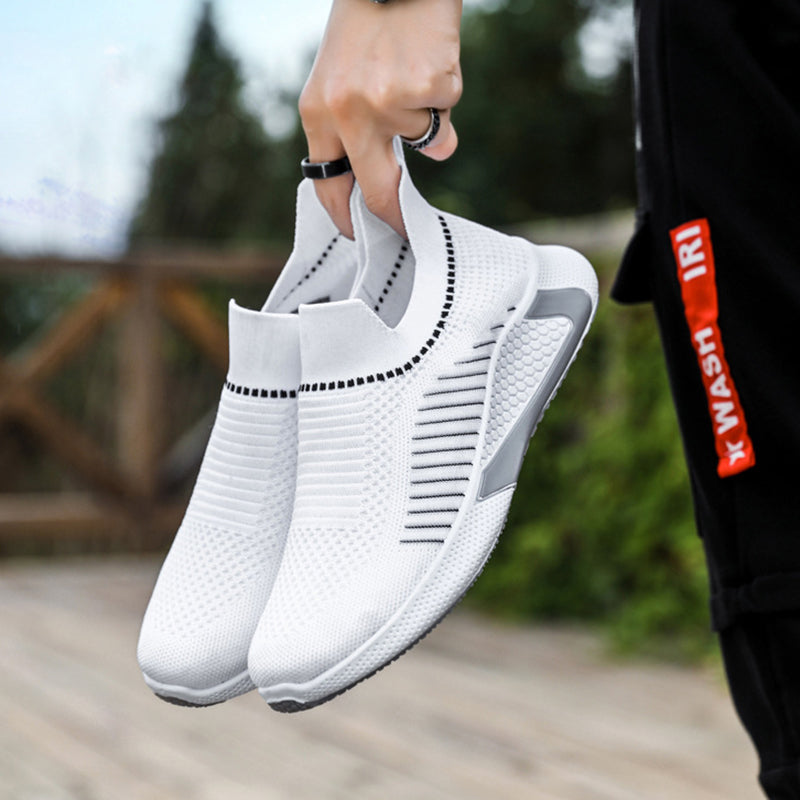 Breathable Slip-on Sneakers Mesh Socks