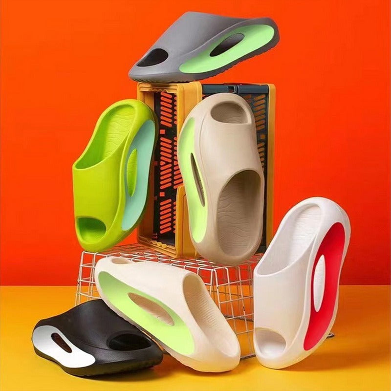 Slippers Women Men Peep Toe Slipper Summer Hollow Unisex Sports Beach Shoes