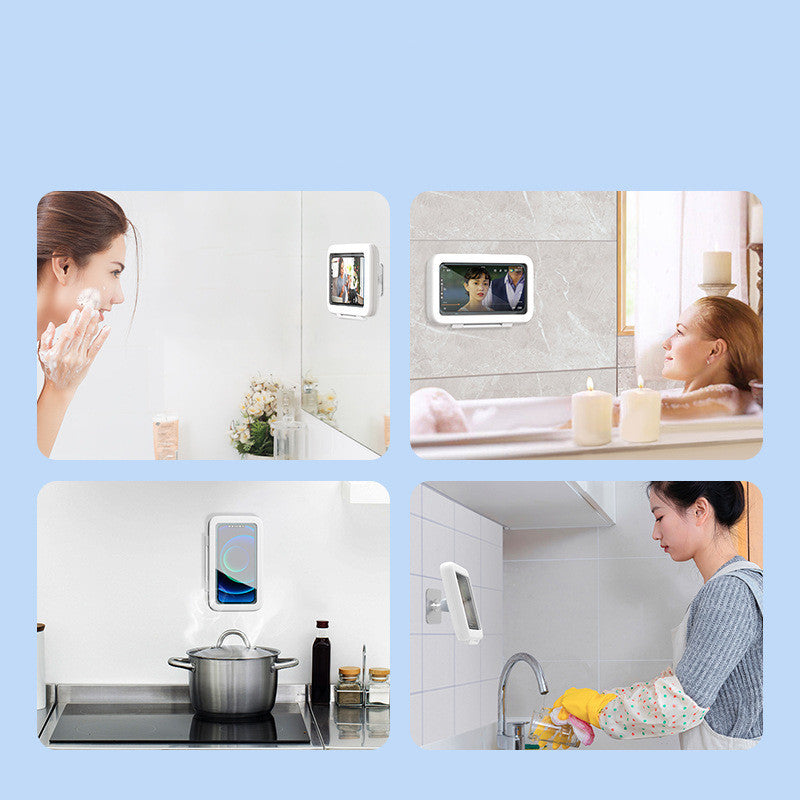 Shower Phone Box Bathroom Waterproof Phone Case Seal Protection Touch Screen Mobile Phone Holder Koalakits36