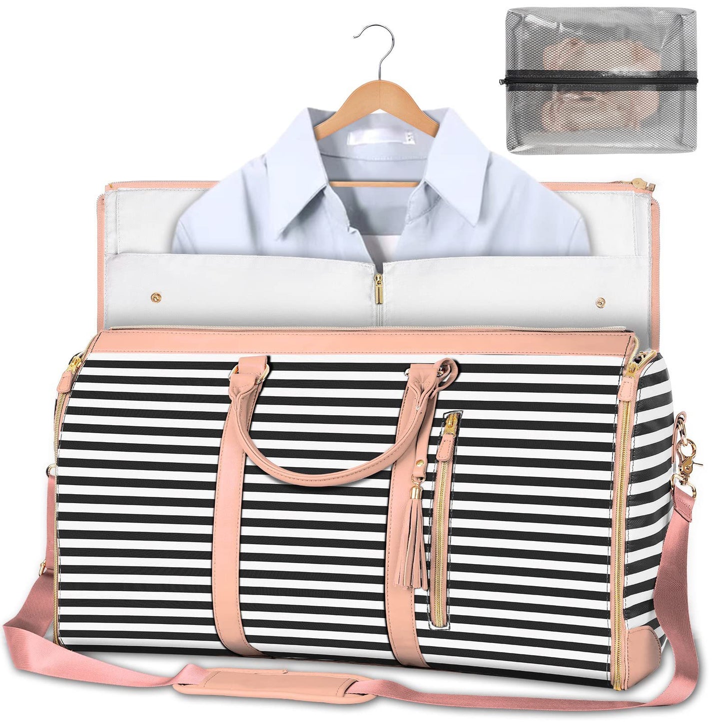 Large Capacity Travel Duffle Bag Women's Handbag Folding Suit Bag Waterproof | Koalakits36