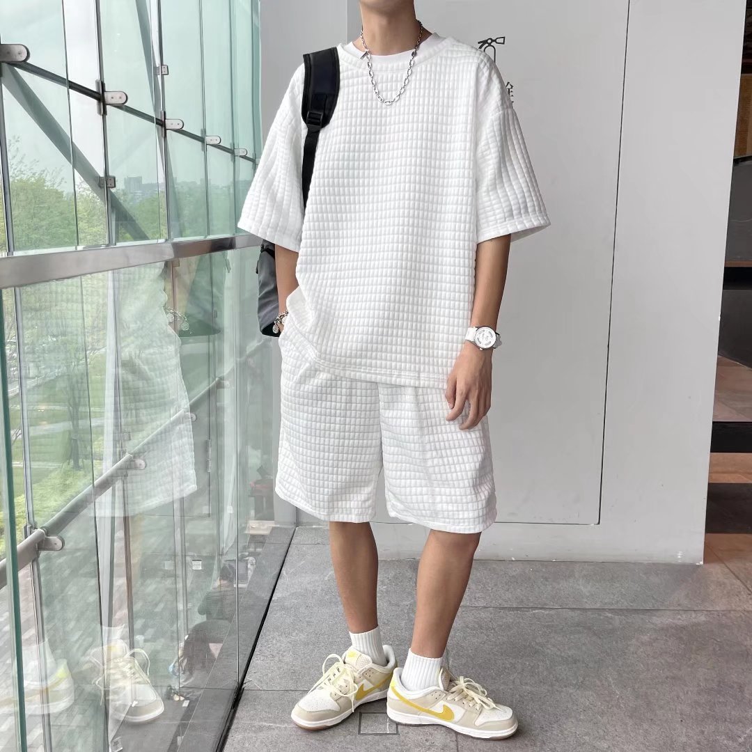Men's Casual Two-Piece Set | Trendy Summer Outfit