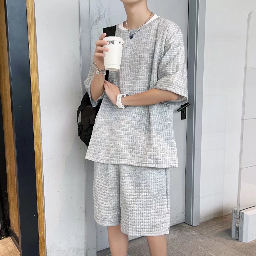 Men's Casual Two-Piece Set | Trendy Summer Outfit