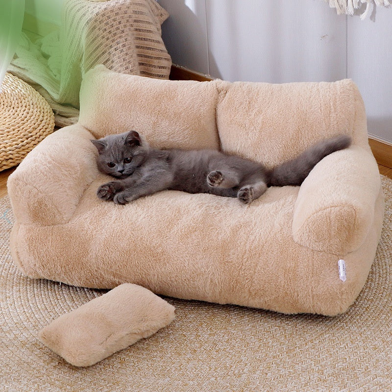 Cat Bed Sofa Winter Warm 