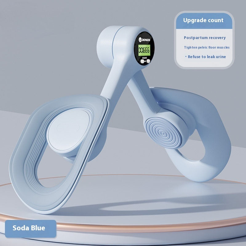 Ergonomic Thigh Trainer With Counter Adjustable With Lcd Display
